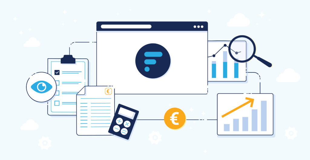Illustration zum Thema Profitabilität in Fortes QuoJob
